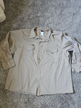 AWESOME HEAVY DUTY LAPCO WESTERN WELDING SHIRT